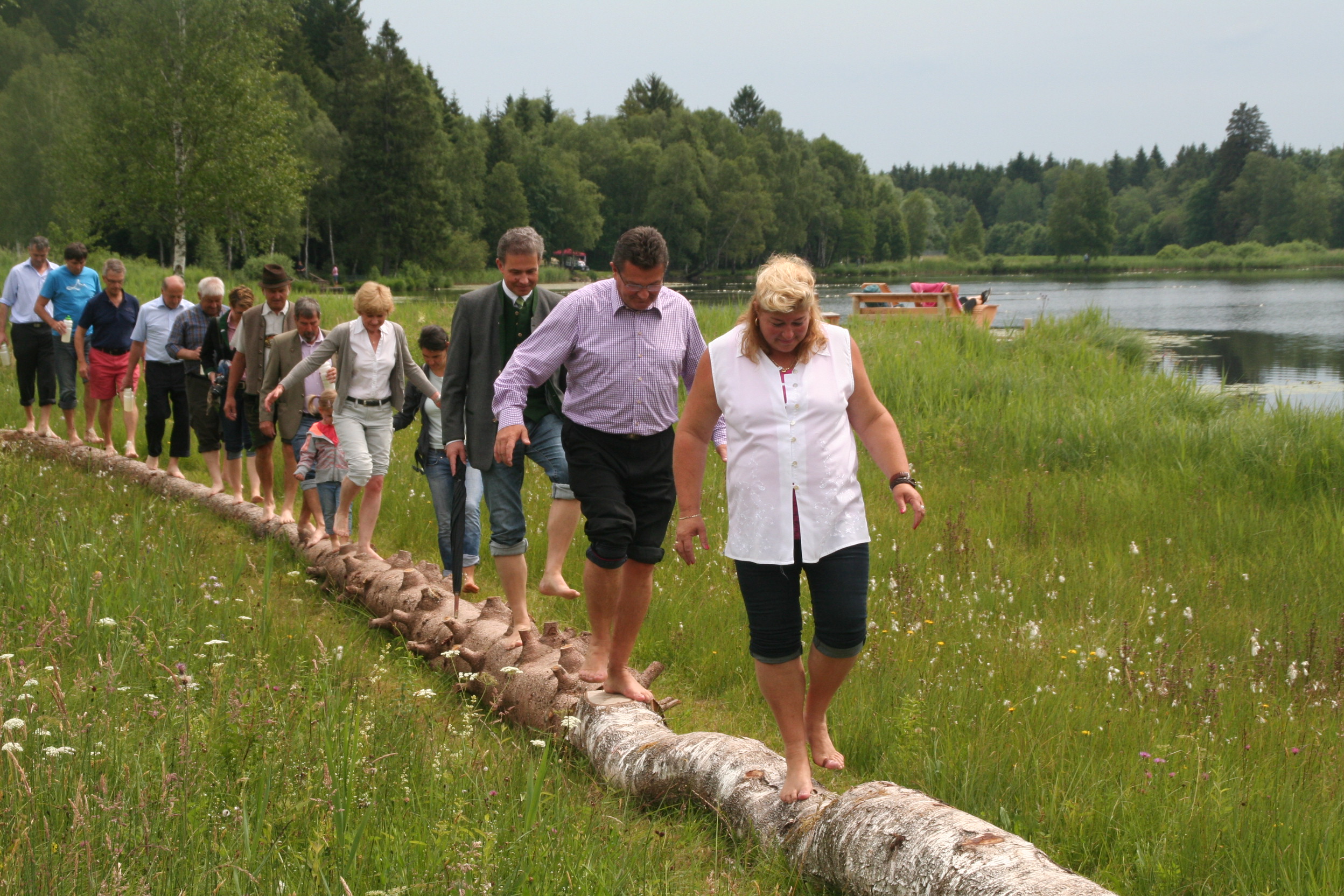 5. Bayerischer Barfußwandertag in Bad Bayersoien