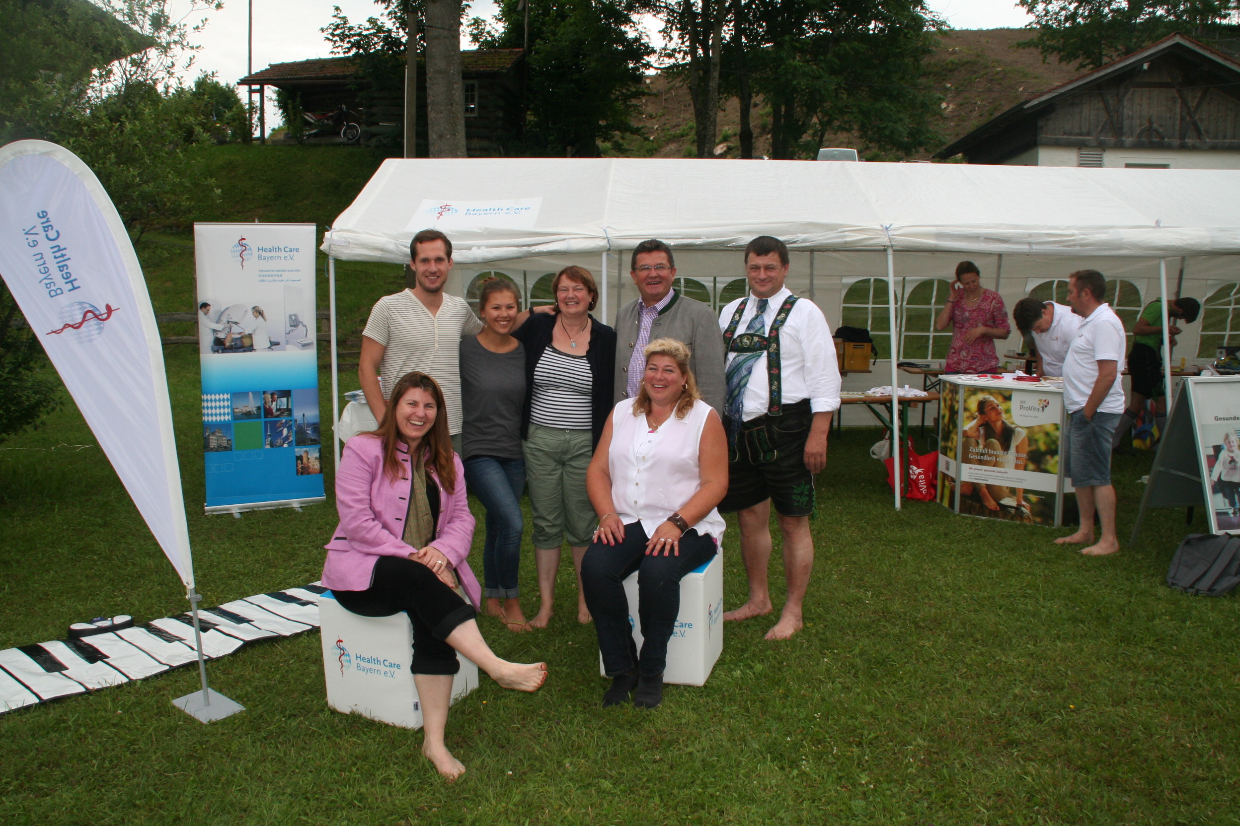 5. Bayerischer Barfußwandertag in Bad Bayersoien