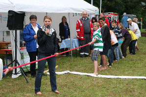 2. Barfußwandertag in Spalt 2011 Health Care Bayern e.V.